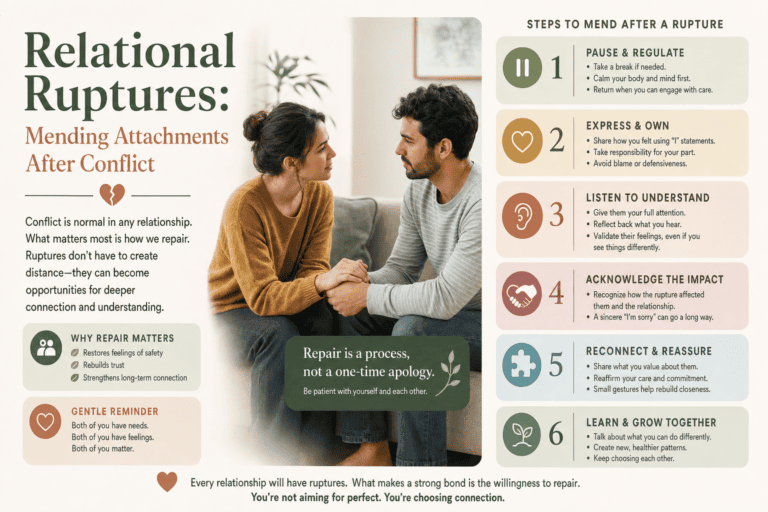 Relational Ruptures: Mending Attachments After Conflict