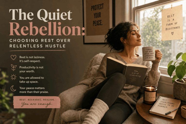 The Quiet Rebellion: Choosing Rest Over Relentless Hustle